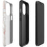 Rose Gold Marble iPhone 15 Pro Impact Case